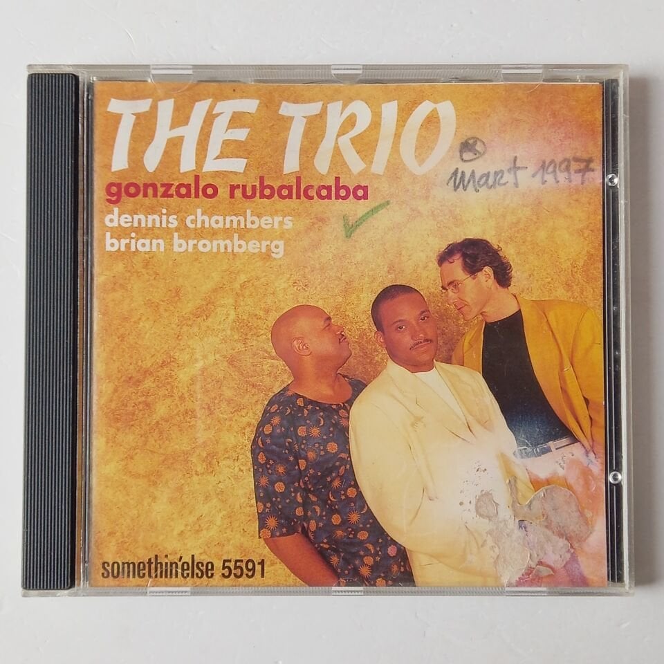 GONZALO RUBALCABA, DENNIS CHAMBERS, BRIAN BROMBERG – THE TRIO (1997) - CD REMASTERED 1998 REISSUE 2.EL
