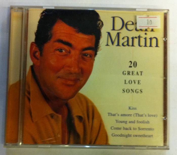 DEAN MARTIN - 20 GREAT LOVE SONGS CD 2.EL
