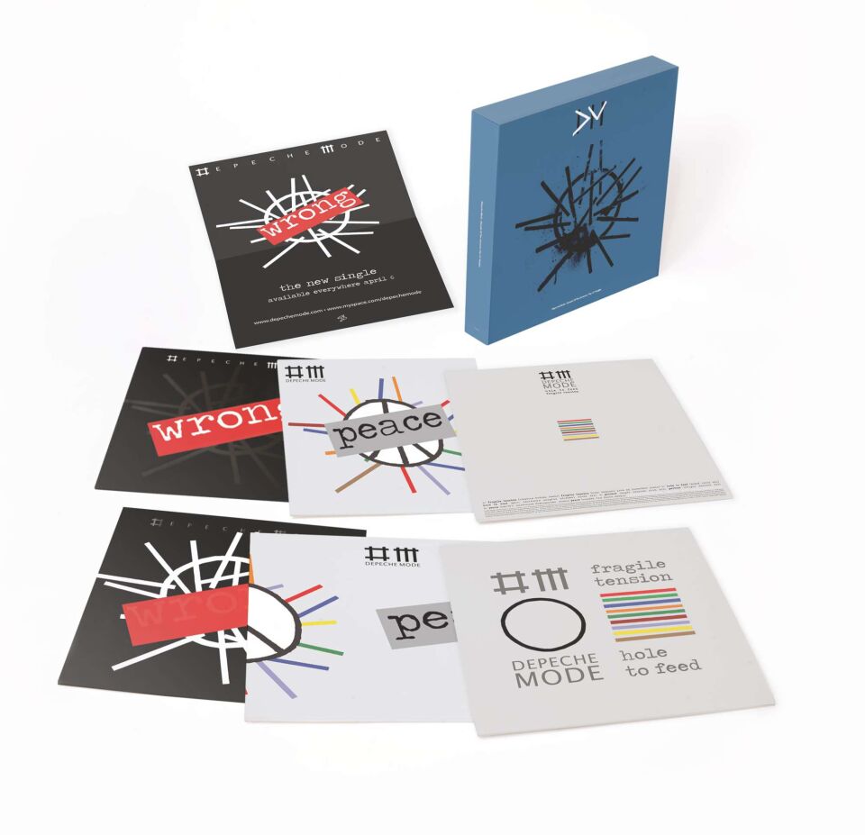 DEPECHE MODE – SOUNDS OF THE UNIVERSE I THE 12'' SINGLES (2023) - 7 12'' SINGLE LIMITED EDITION NUMBERED COMPILATION BOX SET SIFIR PLAK