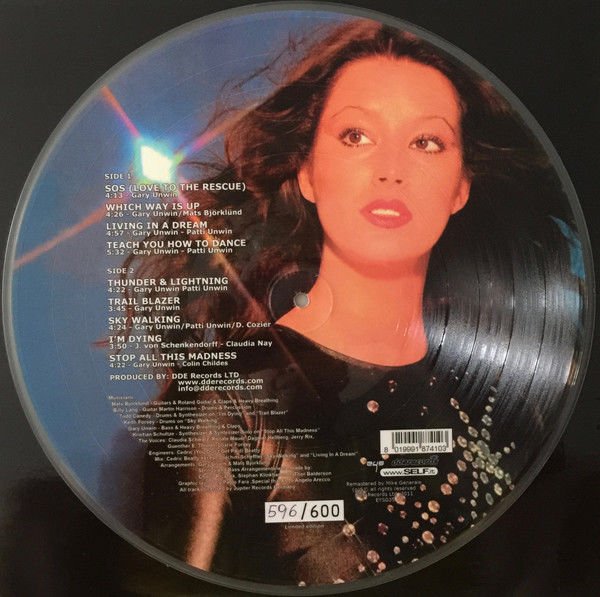 DEE D. JACKSON - THUNDER & LIGHTNING (1980) - LP 2011 EDITION PICTURE DISC SIFIR PLAK