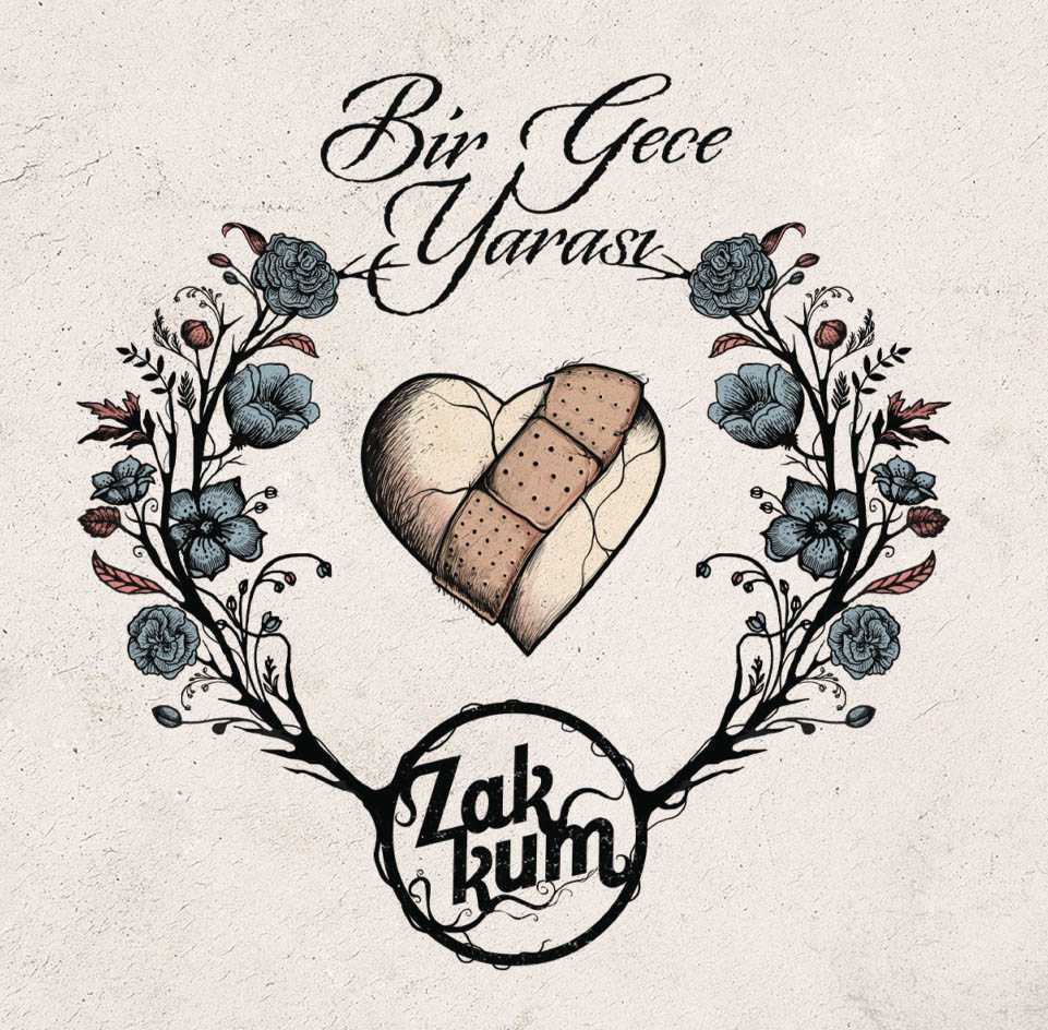 ZAKKUM - BİR GECE YARASI (2016) - 2LP SIFIR PLAK