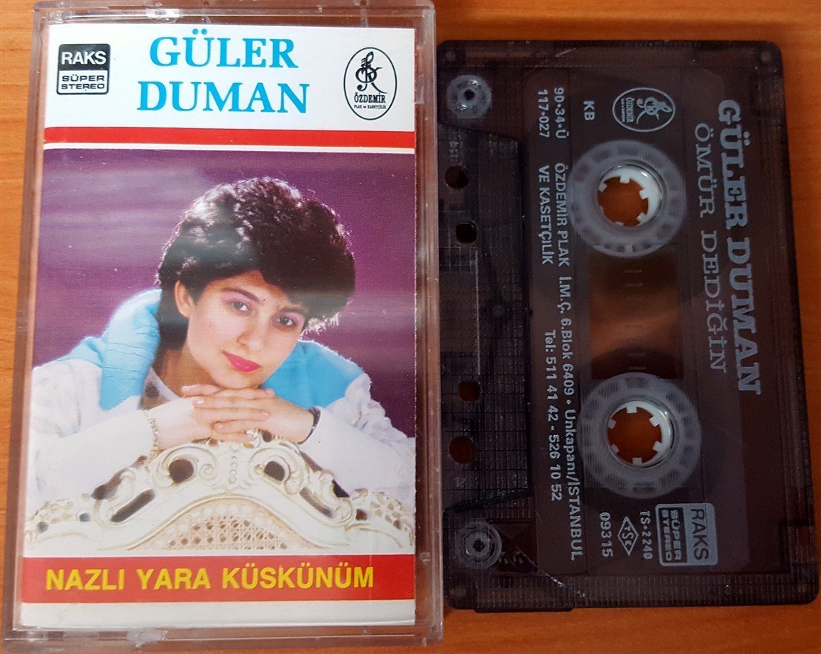 GÜLER DUMAN - NAZLI YARA KÜSKÜNÜM KASET 2.EL