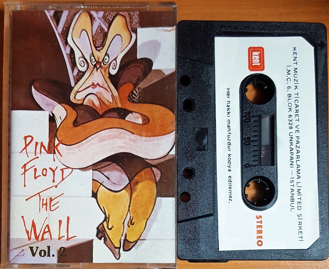 PINK FLOYD - THE WALL VOL.2 / KENT KASET 2.EL