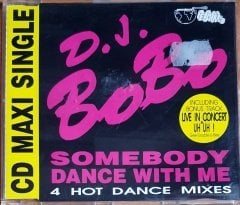 DJ BOBO - SOMEBODY DANCE WITH ME (1993) - CD SINGLE 2.EL