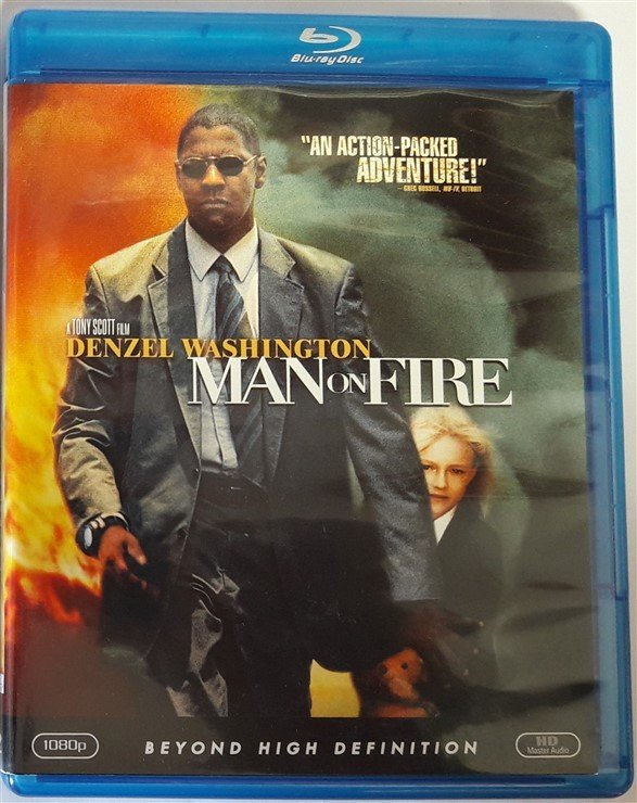 MAN ON FIRE - DENZEL WASHINGTON - TONY SCOTT - BLU-RAY 2.EL TR ALTYAZI YOKTUR