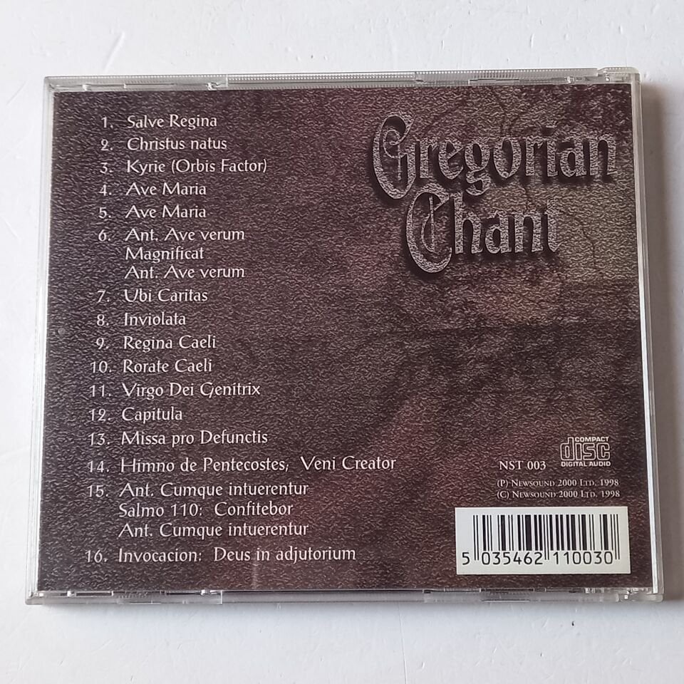 GREGORIAN CHANT (1998) - CD 2.EL