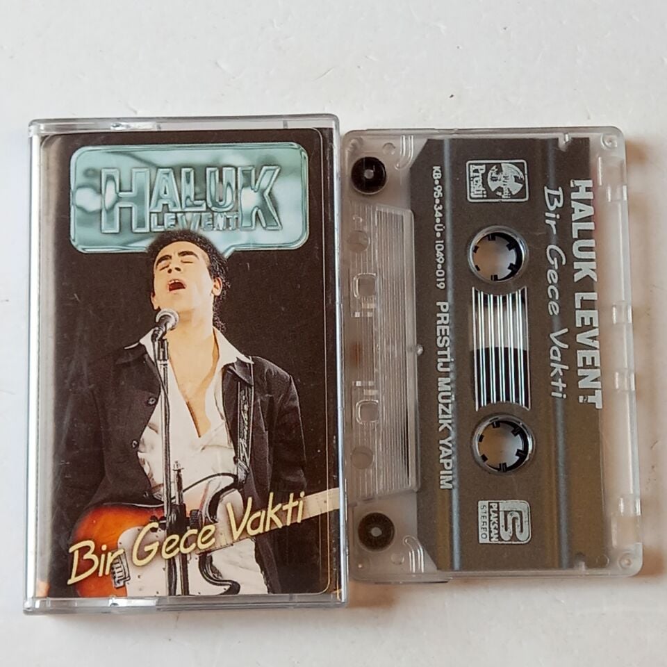 HALUK LEVENT – BİR GECE VAKTİ (1995) - KASET 2.EL