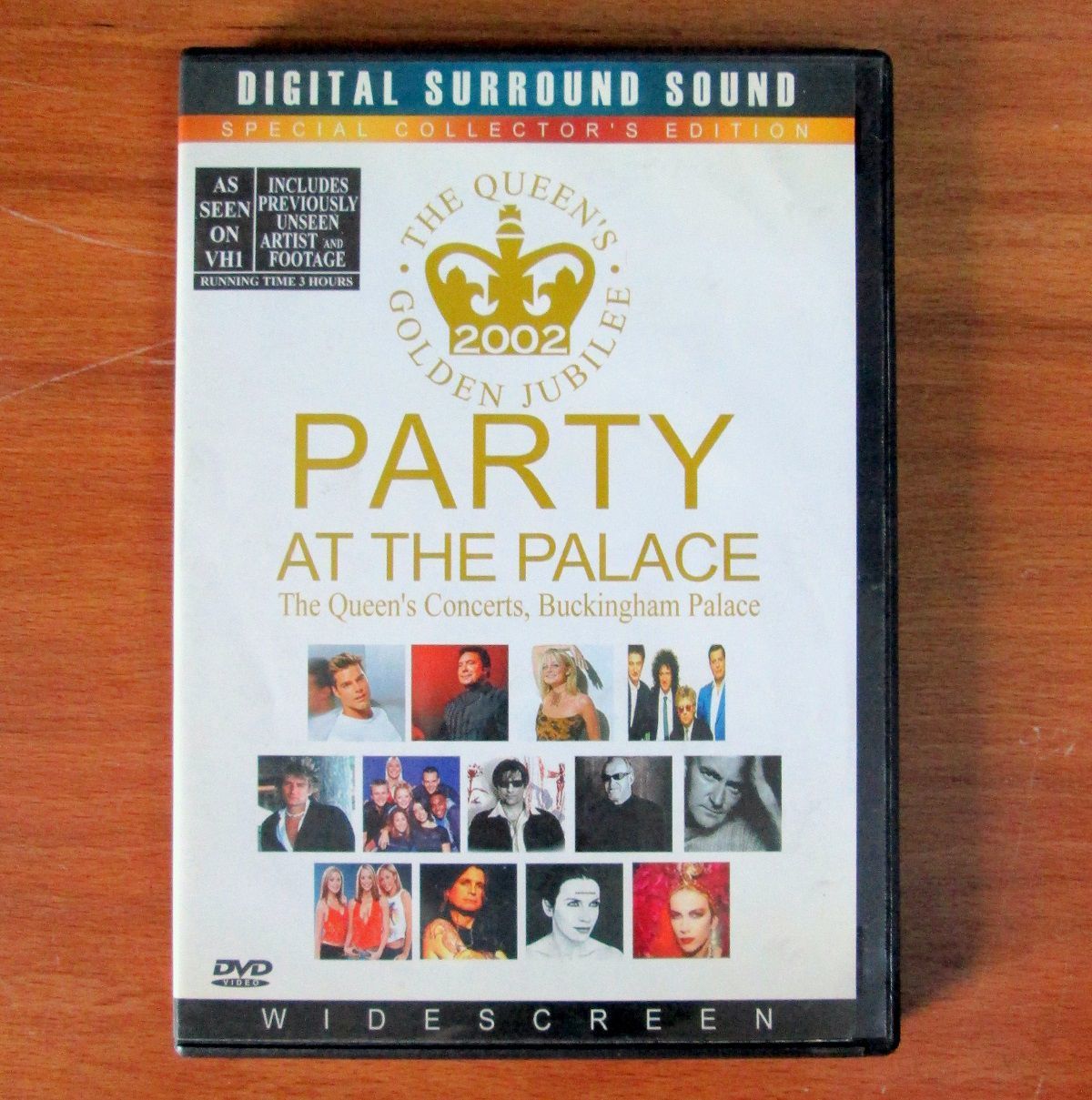 PARTY AT THE PALACE The Queen's Concert DVD 2.EL