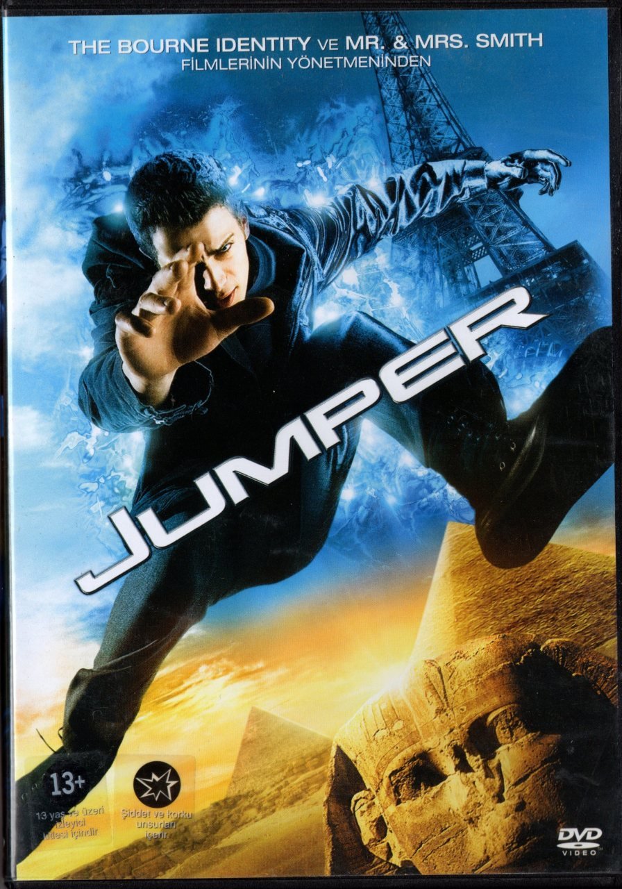 JUMPER - HAYDEN CHRISTENSEN - JAMIE BELL - DVD 2.EL