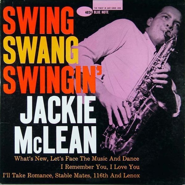 JACKIE MCLEAN – SWING, SWANG, SWINGIN' (1960) LP SIFIR PLAK