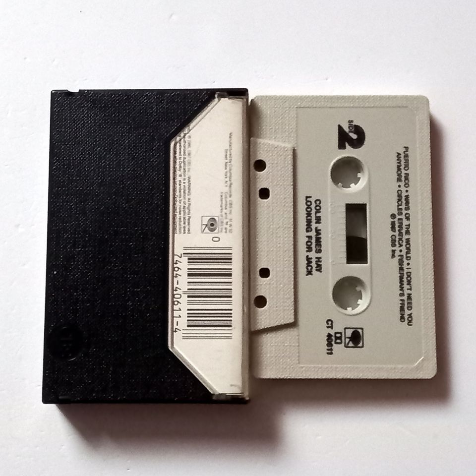 COLIN JAMES HAY - LOOKING FOR JACK (1986) - KASET 2.EL  MADE IN USA