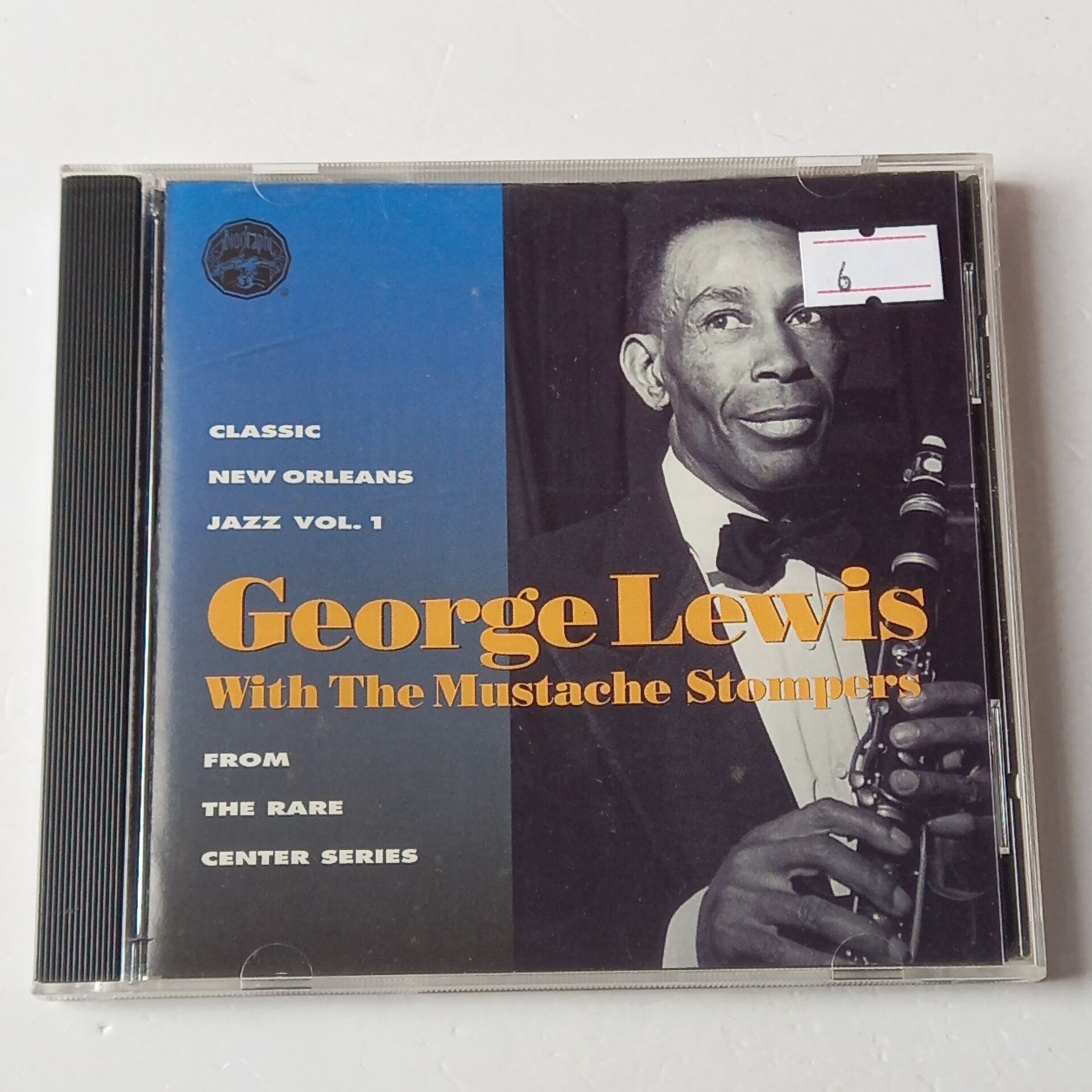 GEORGE LEWIS WITH THE MUSTACHE STOMPERS (1972) - CD 1993 REISSUE 2.EL