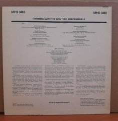 CHRISTMAS WITH THE NEW YORK HARP ENSEMBLE - LP 2.EL PLAK