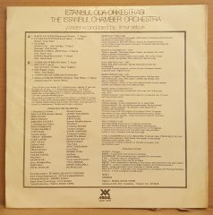 İSTANBUL ODA ORKESTRASI - YÖNETEN TİMUR SELÇUK - LP 2.EL PLAK