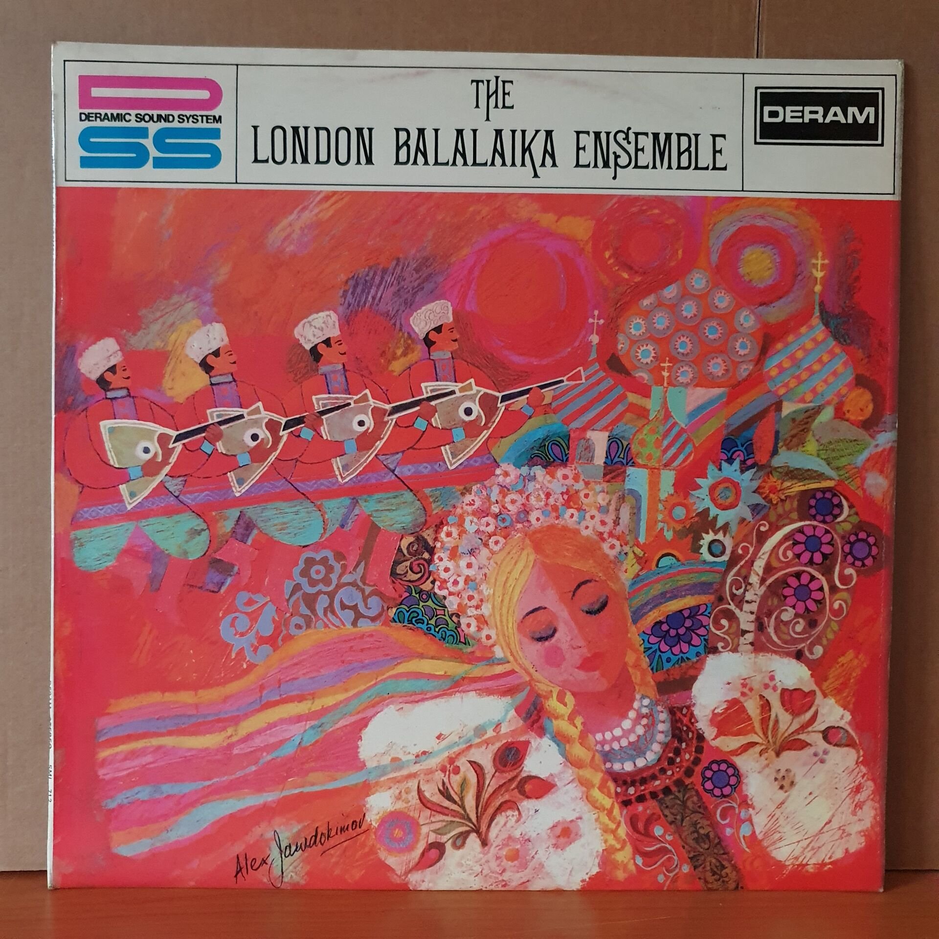 THE LONDON BALALAIKA ENSEMBLE - THE LONDON BALALAIKA ENSEMBLE (1968) - LP 2.EL PLAK