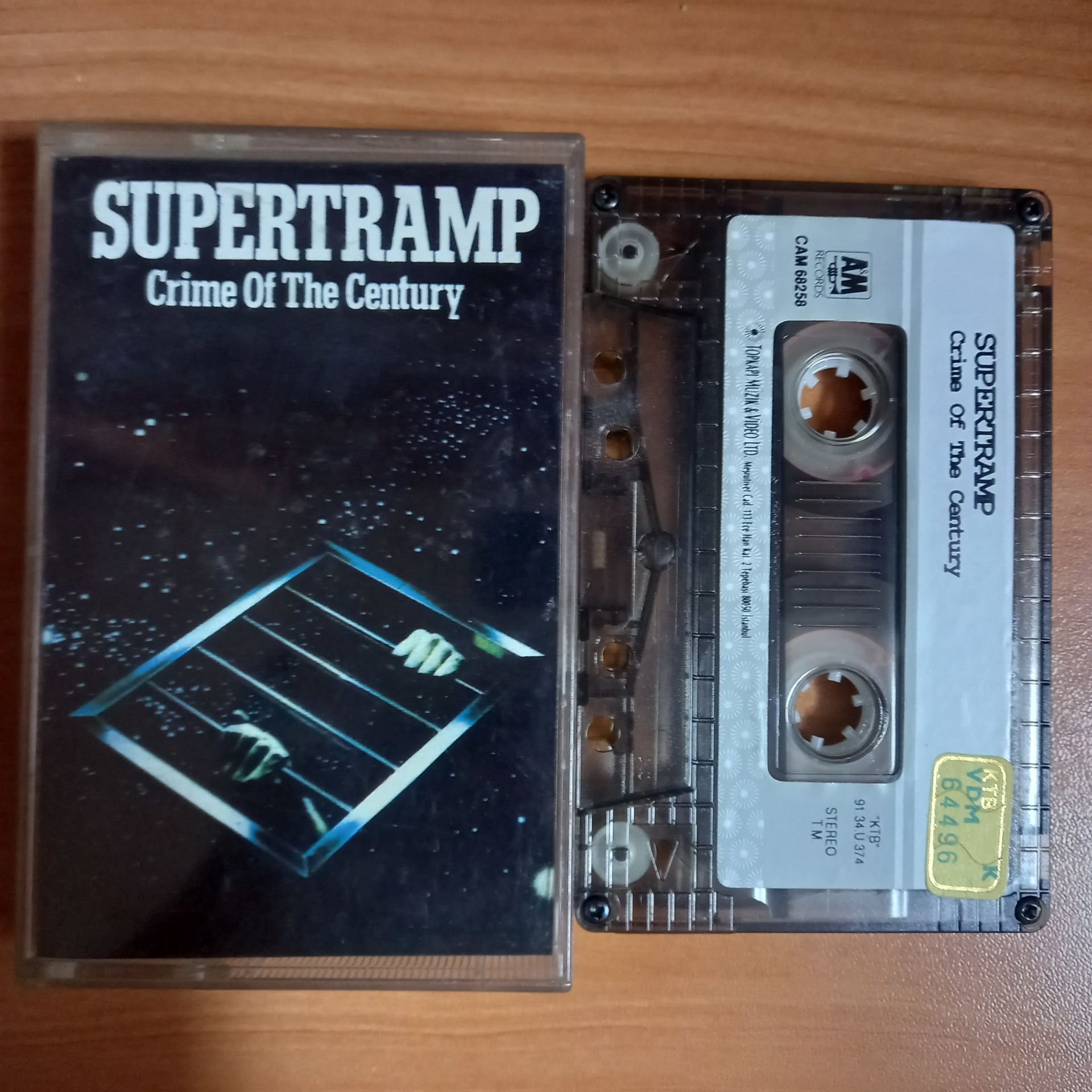 SUPERTRAMP - CRIME OF THE CENTURY (1991) - KASET 2.EL