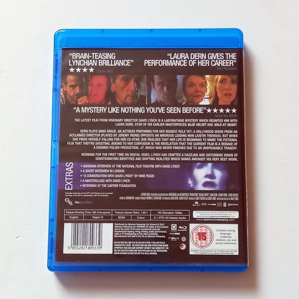 INLAND EMPIRE - LAURA DERN, JEREMY IRONS - YÖN.: DAVID LYNCH  - BLU-RAY 2.EL BÖLGE B TÜRKÇE ALTYAZI YOKTUR