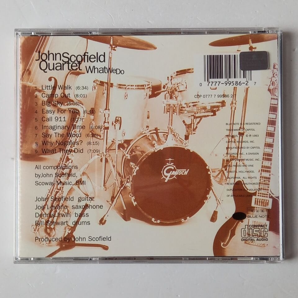 JOHN SCOFIELD QUARTET – WHAT WE DO (1993) - CD 2.EL