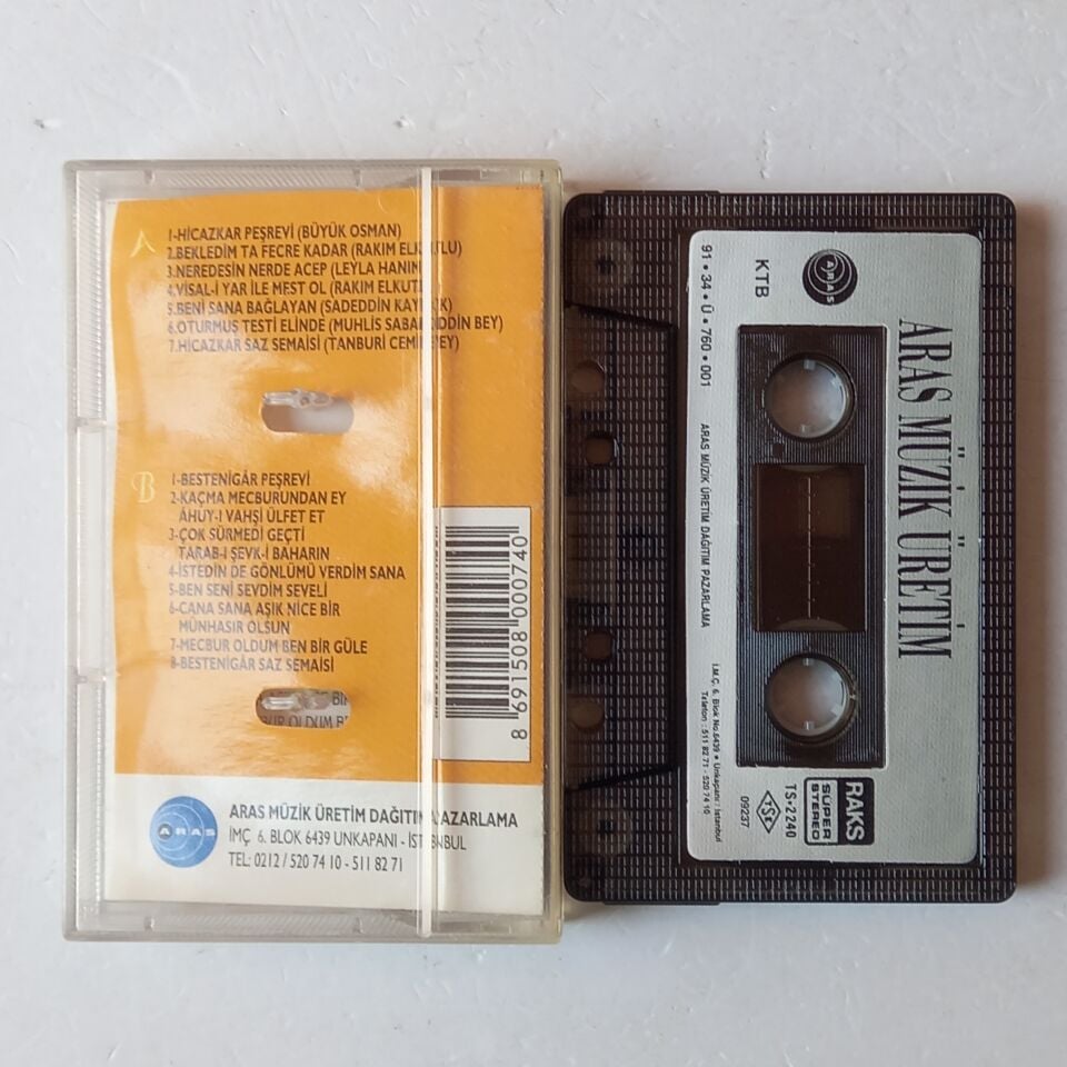 HİCAZKAR FASLI, BESTENİGAR FASLI - KEMAL GÜRSES (1991) - KASET 2.EL