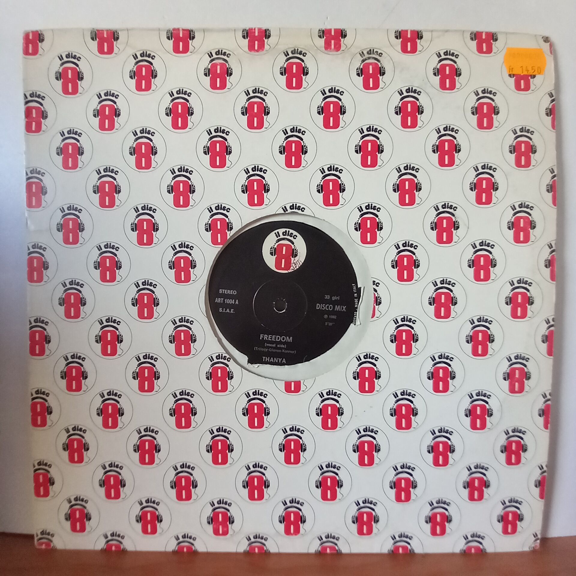 THANYA – FREEDOM (1982) - 12'' MAXI SINGLE 2.EL PLAK