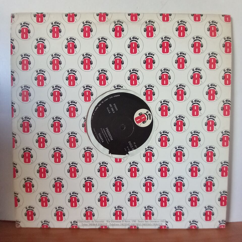 THANYA – FREEDOM (1982) - 12'' MAXI SINGLE 2.EL PLAK