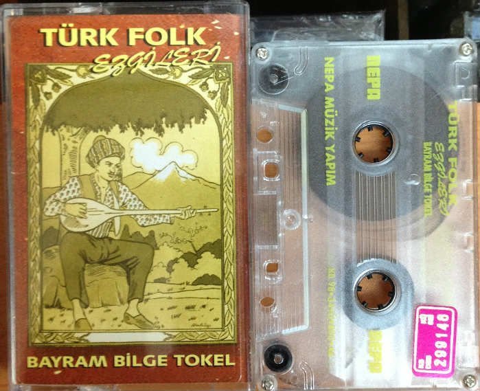 BAYRAM BİLGE TOKEL TÜRK FOLK EZGİLERİ KASET 2.EL
