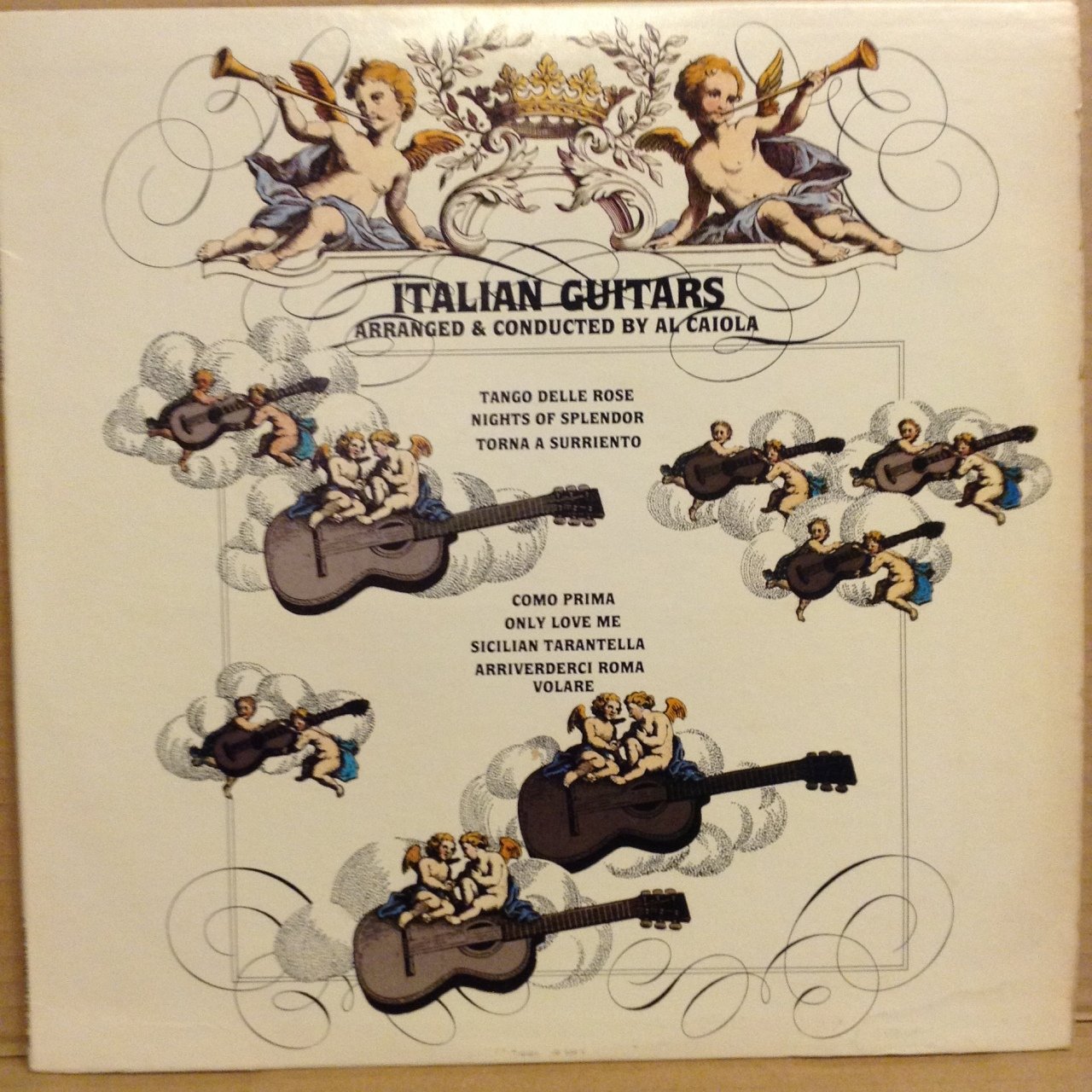 ITALIAN GUITARS ARRANGED AND CONDUCTED AL CAIOLA 2.EL PLAK