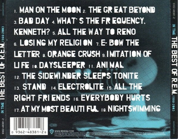 IN TIME: THE BEST OF R.E.M. 1988-2003 (2003) - CD AMBALAJINDA SIFIR