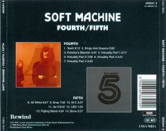 SOFT MACHINE - FOURTH (1971) / FIFTH (1972) - CD ''2 ALBUMS IN 1 DISC'' 2.EL