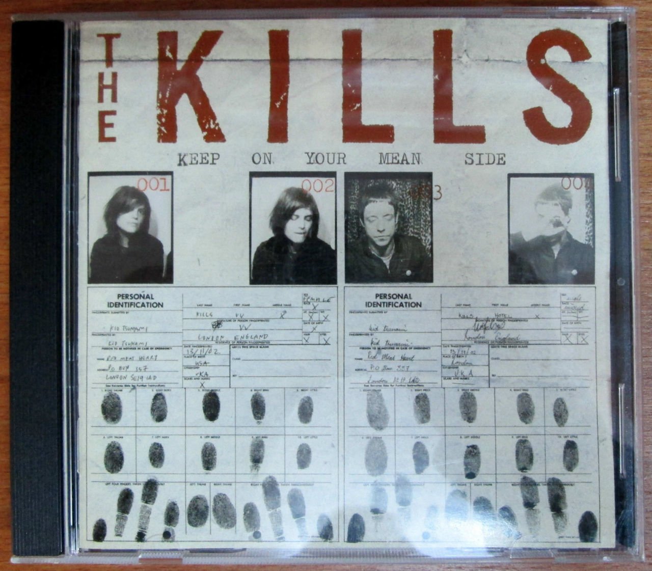 THE KILLS - KEEP ON YOUR MEAN SIDE - CD 2.EL