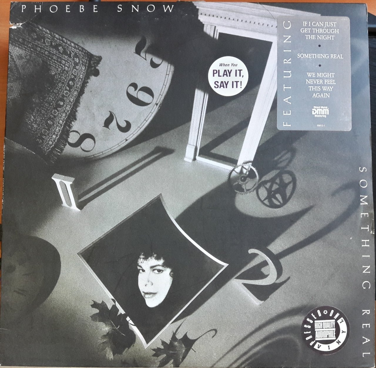 PHOEBE SNOW - SOMETHING REAL (1989) - 2.EL PLAK