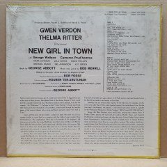 NEW GIRL IN TOWN / AN ORIGINAL CAST RECORDING / GWEN VERDON, THELMA RITTER (1957) - LP DÖNEM BASKISI SIFIR PLAK