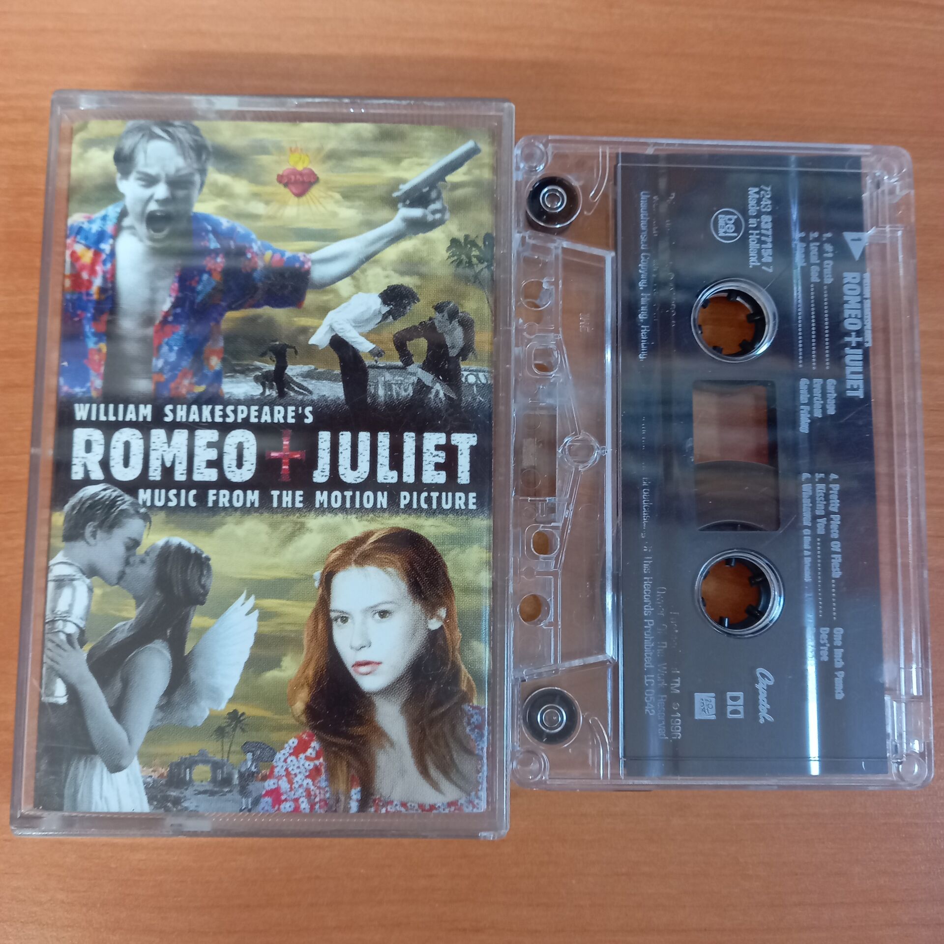 WILLIAM SHAKESPEAR'S ROMEO + JULIET / MUSIC FROM THE MOTION PICTURE (1996) - KASET 2.EL
