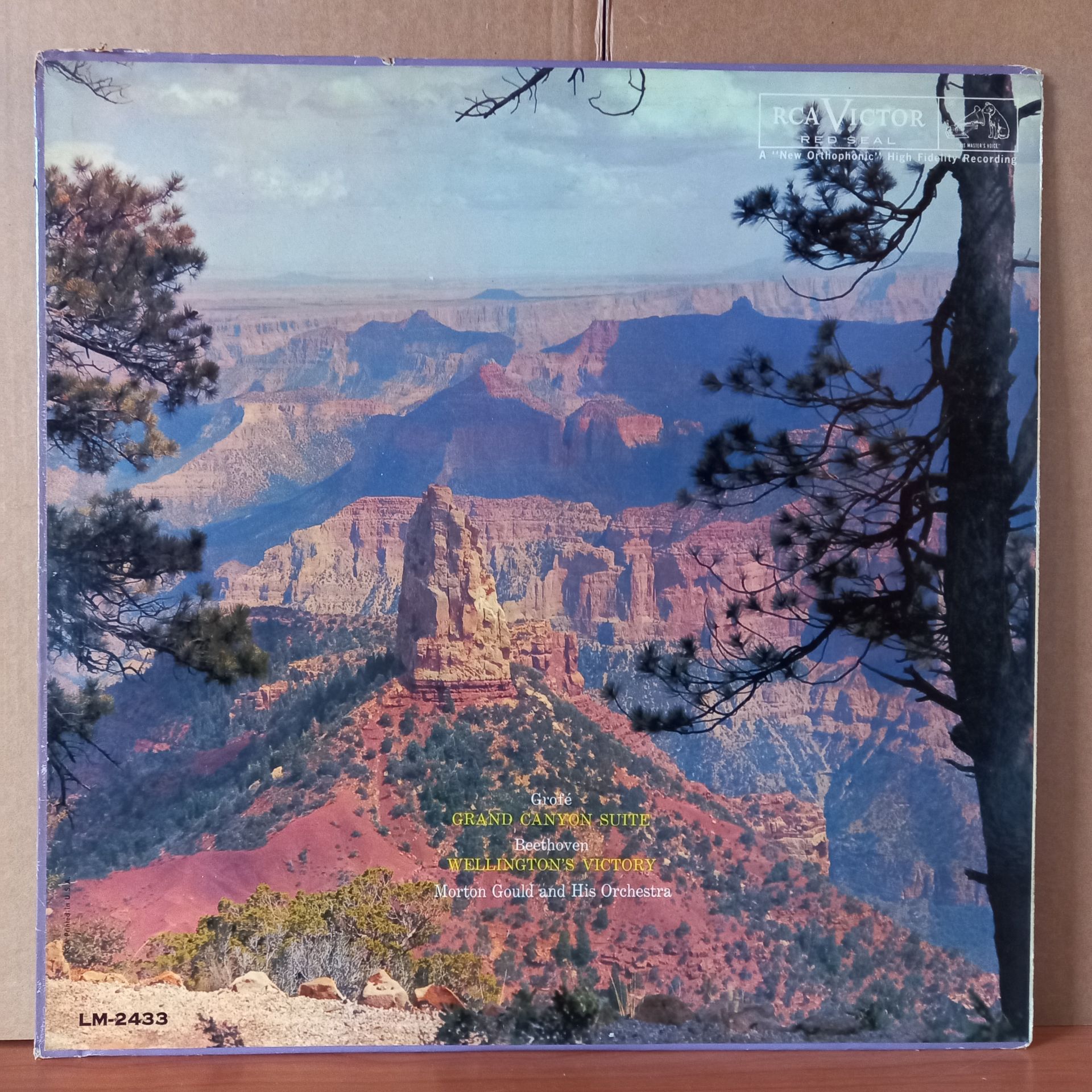 GROFE: GRAND CANYON SUITE • BEETHOVEN: WELLINGTON'S VICTORY / MORTON GOULD AND HIS ORCHESTRA (1960) - LP 2.EL PLAK