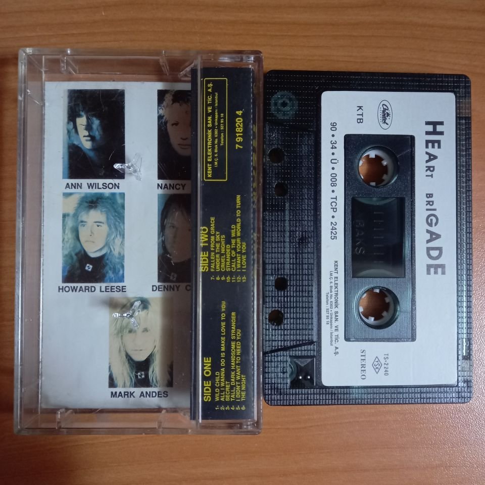 HEART - BRIGADE (1990) - KASET 2.EL