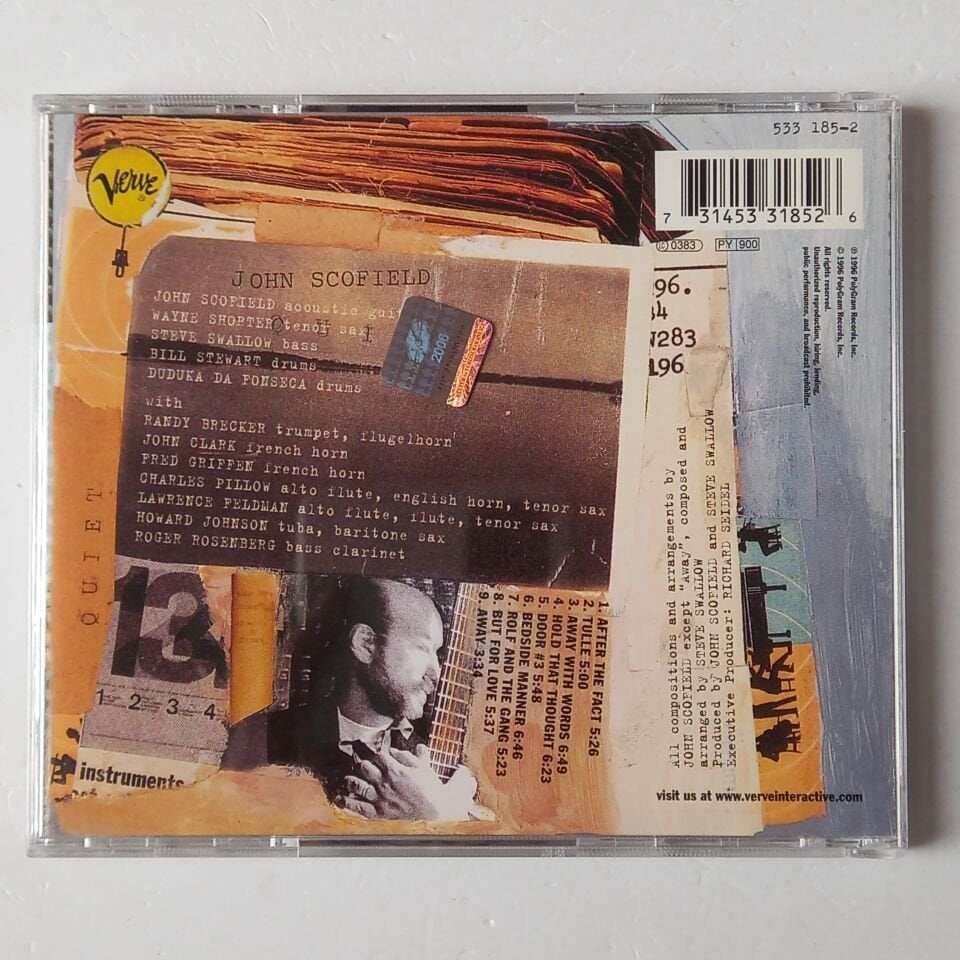 JOHN SCOFIELD – QUIET (1996) - CD 2.EL