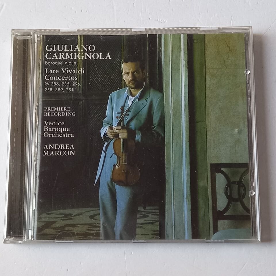 LATE VIVALDI CONCERTOS - CARMIGNOLA,  VENICE BAROQUE ORCHESTRA, MARCON (2002) - CD 2.EL
