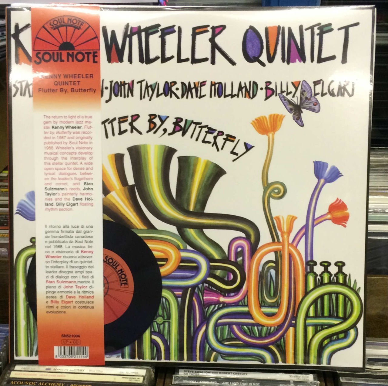 KENNY WHEELER QUINTET - FLUTTER BY LP SFR