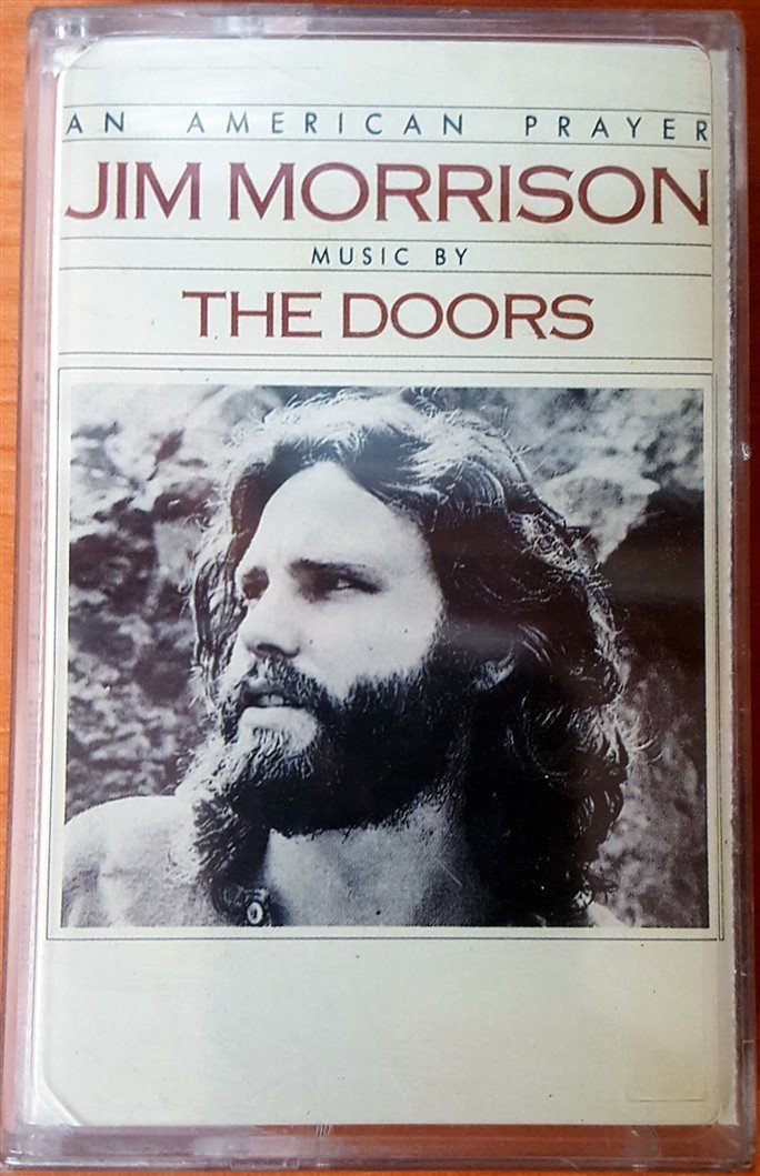 JIM MORRISON - AN AMERICAN PRAYER CASSETTE MADE IN TURKEY ''NEW''