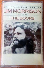 JIM MORRISON - AN AMERICAN PRAYER CASSETTE MADE IN TURKEY ''NEW''