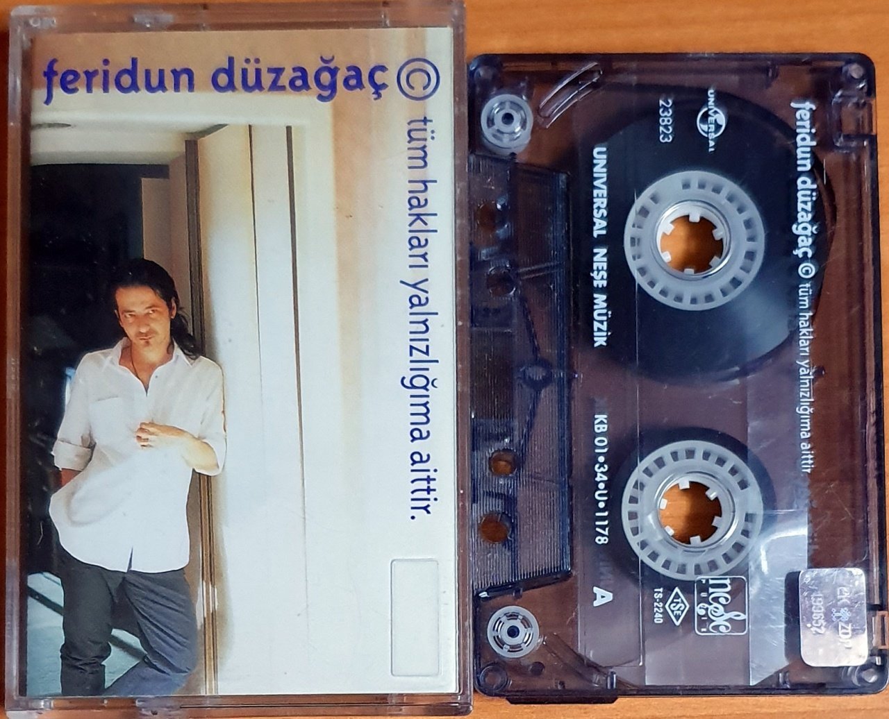 FERİDUN DÜZAĞAÇ - TÜM HAKLARI YALNIZLIĞIMA AİTTİR (2001) - KASET 2.EL