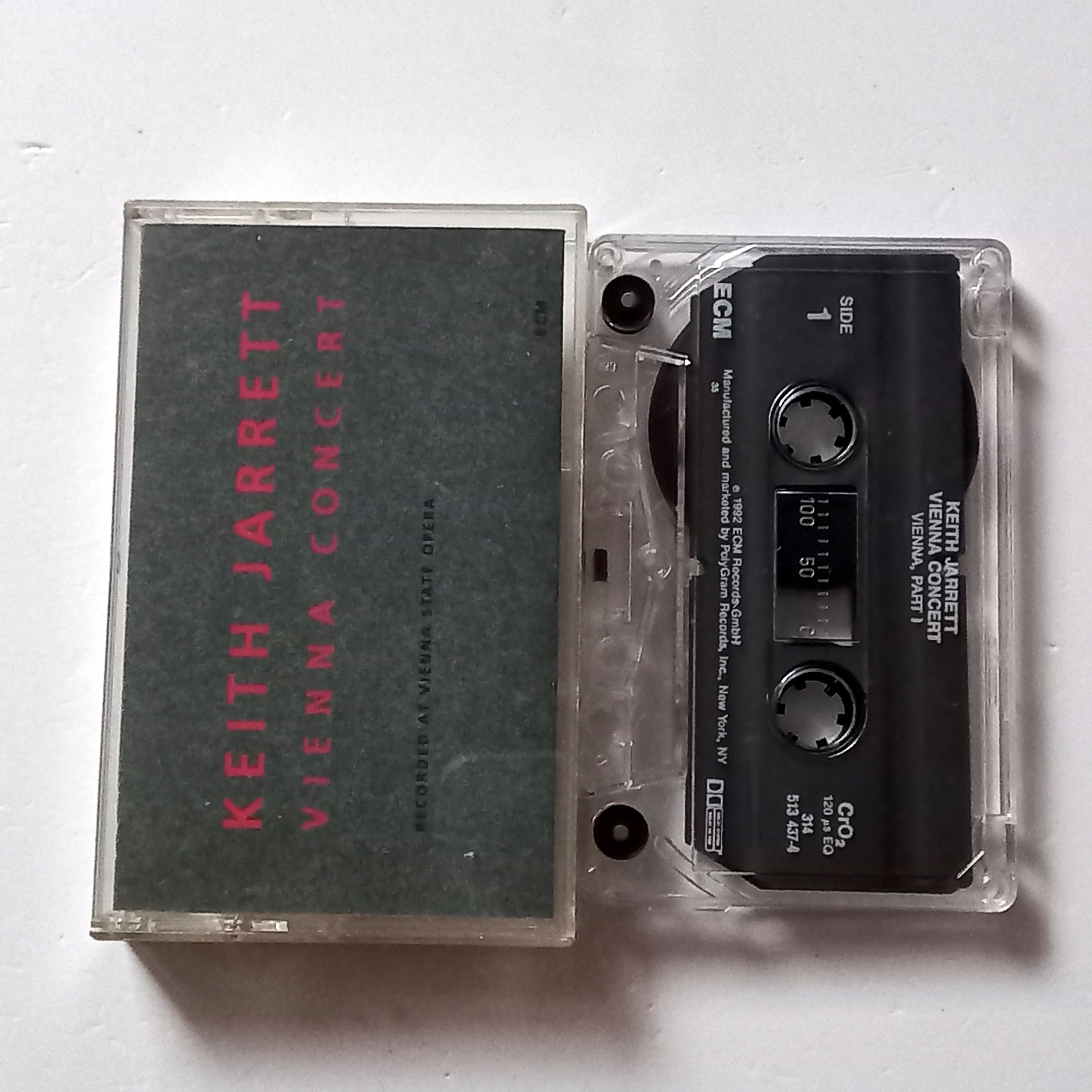 KEITH JARRETT - VIENNA CONCERT (1992) - KASET MADE IN USA 2.EL