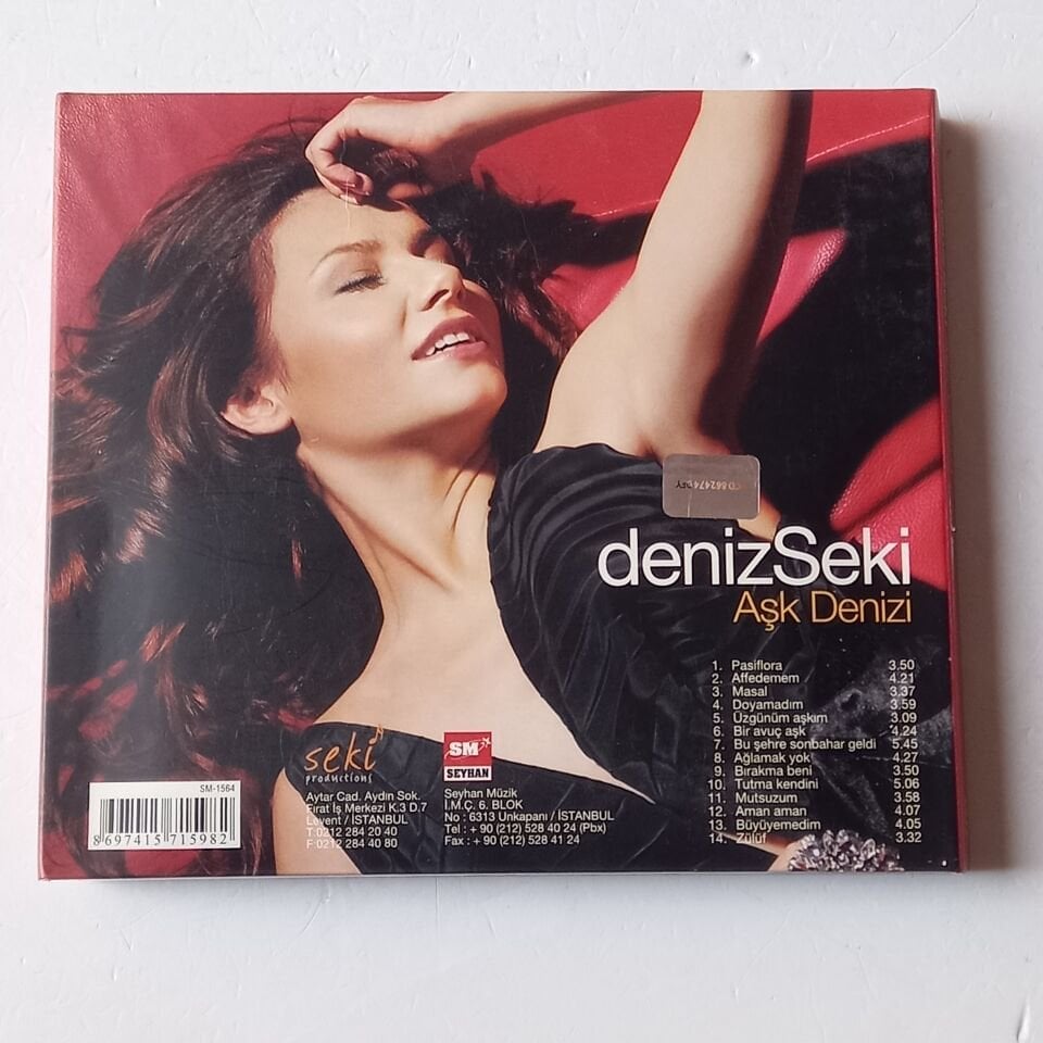 DENİZ SEKİ – AŞK DENİZİ (2005) - CD 2.EL