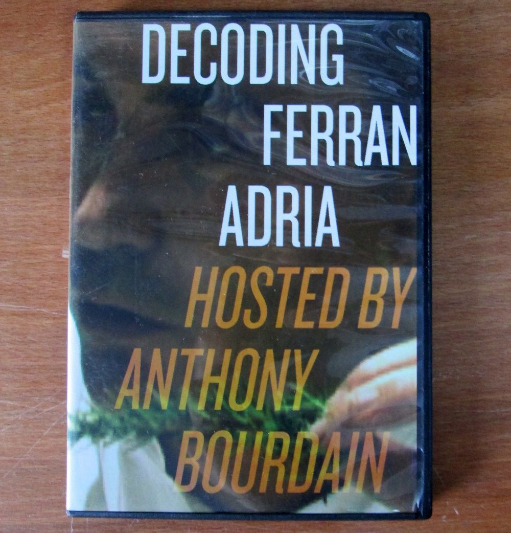 DECODING FERRAN ADRIA ANTHONY BOURDAIN DVD 2.EL