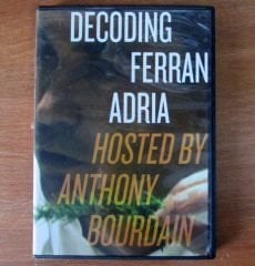 DECODING FERRAN ADRIA ANTHONY BOURDAIN DVD 2.EL
