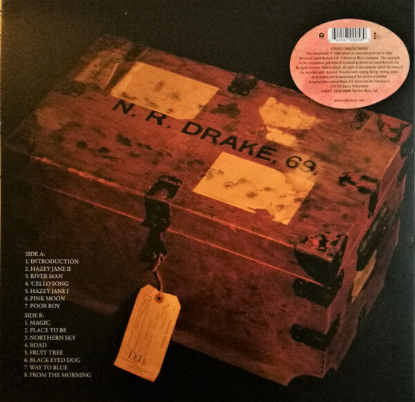 NICK DRAKE - A TREASURY (2004) - LP 2014 EDITION SIFIR PLAK