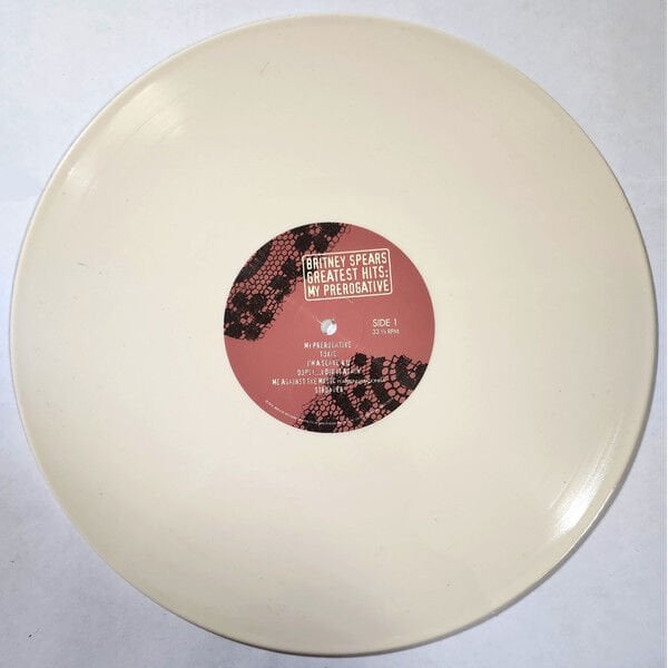 BRITNEY SPEARS - GREATEST HITS / MY PREROGATIVE (2004) - LP LIMITED EDITION CREAM COLOURED 2023 EDITION SIFIR PLAK