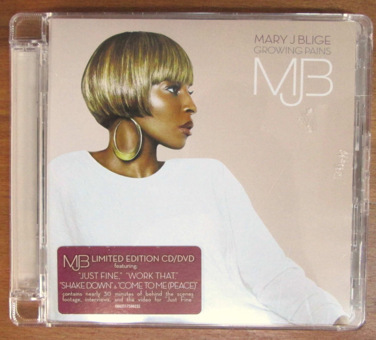 MARY J BLIGE - GROWING PAINS CD + DVD 2.EL