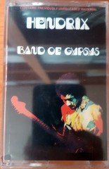 JIMI HENDRIX - BAND OF GYPSYS (1995) RAKS CASSETTE MADE IN TURKEY ''NEW''