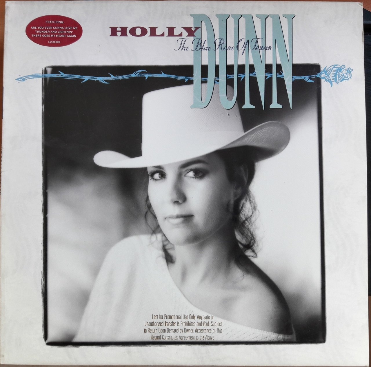 HOLLY DUNN - THE BLUE ROSE OF TEXAS (1989) - 2.EL PLAK